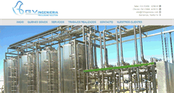 Desktop Screenshot of gvingenieria.com